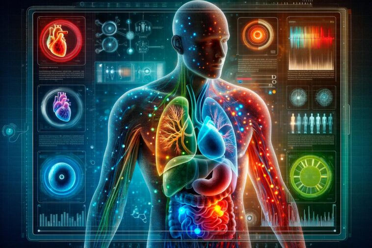 Percée dans le vieillissement corporel : Stanford peut prédire lequel de vos organes tombera en panne en premier Body Organs Health Analysis Art Concept