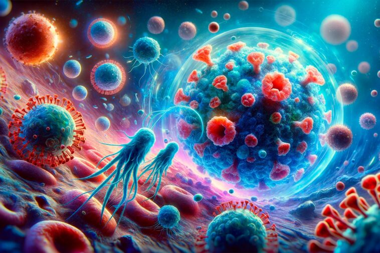 Pirola Panique ? Les cellules T pourraient être notre arme secrète contre la dernière « variante préoccupante » du COVID T Cells Attacking the Pirola Variant of the SARS-CoV-2 Virus