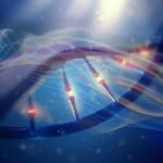 DNA Genetics Evolution Concept Art