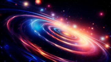 Planetary Orbits Art Concept Illustration