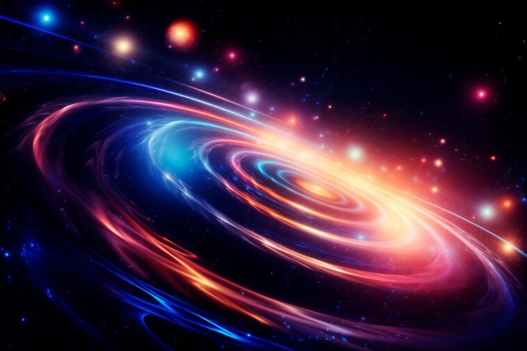 Rythmes cosmiques : étrange découverte d'un système à six planètes en parfaite harmonie Planetary Orbits Art Concept Illustration