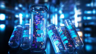 Drug Development AI Digital Data Concept