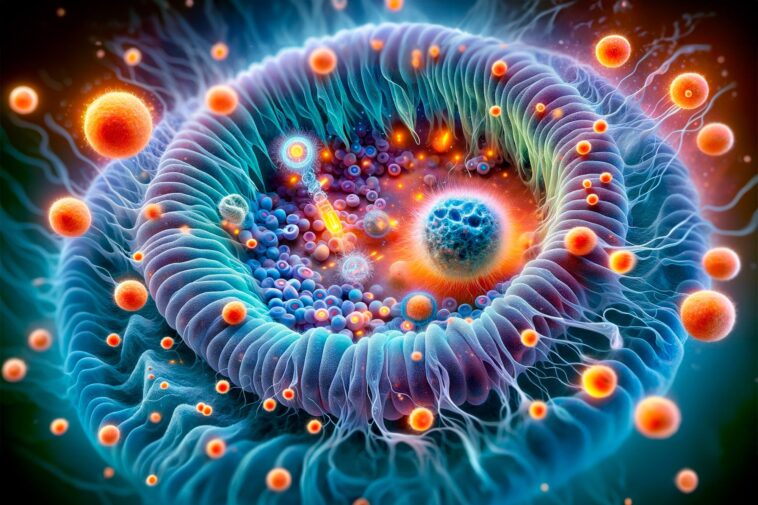 Une nouvelle étude révèle le rôle crucial du calcium dans le nettoyage des cellules mortes Cell Biology Science Art