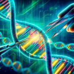 Genetic Editing DNA Concept