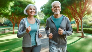 Healthy Active Seniors Art
