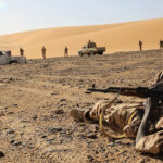 Afrique de l’Ouest : le nouvel « épicentre » du terrorisme mondial ? cc U.S. Department of Defense Current Photos, modified, https://flickr.com/photos/39955793@N07/33314871061/in/photolist-SKVquD-9LvVWX-8Vm6b6-FCwxZK-2kHqTvk-2kC4vcX-2ja2cVm-FG6FMu-71yVxb-3Hy59P-mwDspo-FjhaiN-FJozUv-FJozok-9dLKzn-FG6GbA-FCwyDF-EP993e-ENX2Cd-X3q3GB-EP98gK-2oA8pgx-8EVRmL-2jFi9d8-8Gio6M-2oA2xJU-DzoqrC-8Gmyn3-2kU1wD5-2j3oQVe-2opMBpV-9oyg3T-2orzZtY-2opGsYJ-2jxX8Au-k1PoVP-2jxSP1C-8vxYFf-2nnE8Wq-rQAXGH-8vy15L-8vxZxf-FJoA98-2nnGyY2-8vAZxN-8vuVWr-8vuYok-8vuXDD-8vxZkf-88LKA1, A Chadian Army Soldier who is a simulated casualty awaits medical assistance during a simulated assault in Faya-Largeau, Chad Mar. 3, 2017 as part of Flintlock 17. Flintlock is an annual special operations exercise involving more than 20 nation forces that strengthens security institutions, promotes multinational sharing of information, and develops interoperability among partner nation in North and West Africa. (Army photo by Sgt. Derek Hamilton)