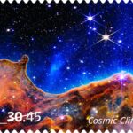 NASA James Webb Cosmic Cliffs USPS Stamp