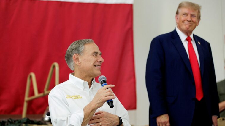 Greg Abbott est le porte-drapeau de la croisade de la droite contre l'immigration