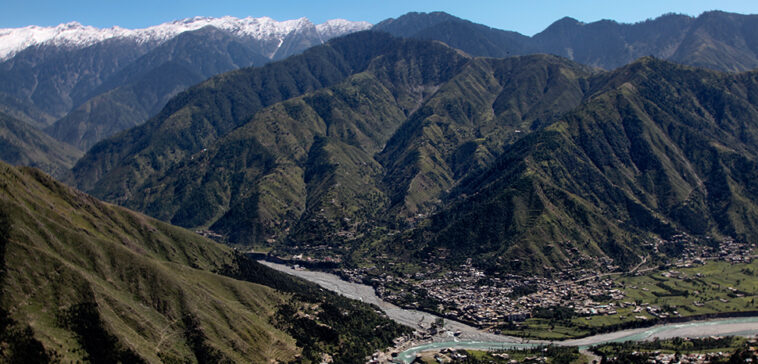 Birds-eye view of Pakistan
