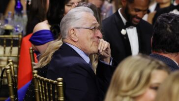 Robert De Niro devient ému à propos de sa petite fille
