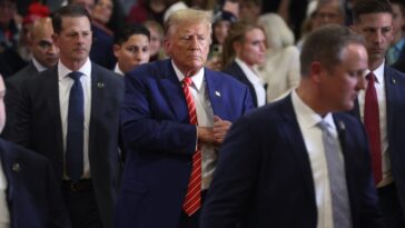 Trump fait désormais campagne depuis les tribunaux