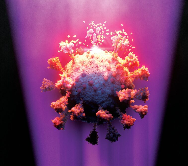 Une nouvelle recherche révèle comment la lumière ultraviolette dégrade le coronavirus SciTechDaily