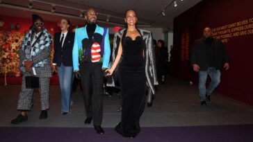 L'ouverture de la nouvelle exposition Alicia Keys et Swizz Beatz au Brooklyn Museum était un who's who de l'art noir