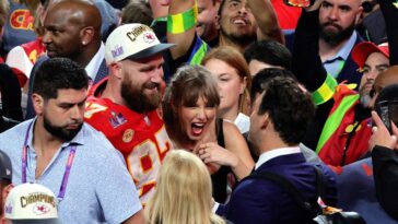 Évaluation experte de Travis Kelce sur le moment de choc de Taylor Swift au Super Bowl : "C'est une pro"