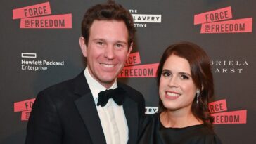 La princesse Eugénie a rendu un hommage vestimentaire hilarant à son mari le jour de la Saint-Valentin