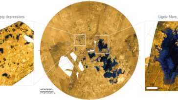 Lakes and Seas on Titan