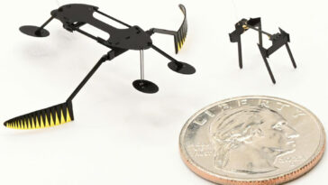 Water Skimmer Robot Size Comparison
