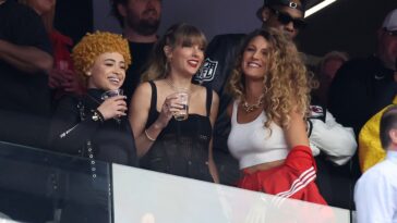 Taylor Swift arrive au Super Bowl 2024 pour encourager Travis Kelce
