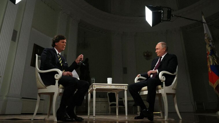 Une chose que nous avons apprise de l'entretien servile de Tucker Carlson avec Vladimir Poutine