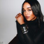 Laura Harrier et Saint Laurent apportent du glamour rock and roll au week-end des Oscars