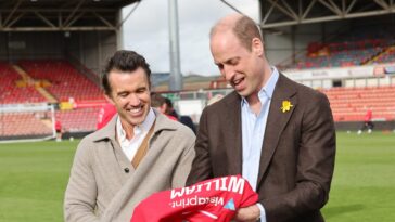 Le prince William rejoint Rob McElhenny pour un verre de whisky pour célébrer la Saint-David