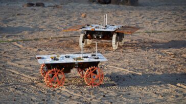 NASA CADRE Rover Test Team