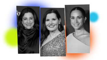 Meghan Markle s'associe à Geena Davis pour changer notre perception des mamans à la télévision