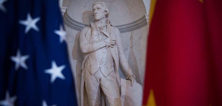 Comité spécial de la Chambre sur le PCC et l'avenir de la politique chinoise des États-Unis cc US Department of Defense, modified, SD Mattis co-hosts U.S.-China diplomatic and security dialog at U.S. State Department