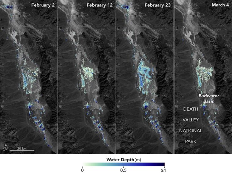 La NASA dévoile les secrets du lac temporaire de la Vallée de la Mort SciTechDaily