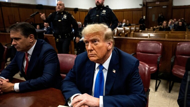 L’accusé Trump n’aide pas le candidat Trump L’accusé Trump n’aide pas le candidat Trump