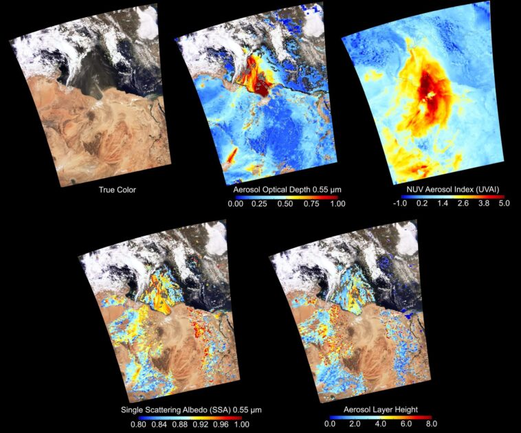 NASA PACE Satellite’s Ocean Color Instrument Hyperspectral Range