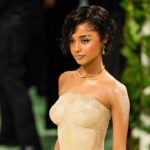 La robe sable Balmain ultra-fragile de Tyla n'a pas survécu au Met Gala 2024 La robe sable Balmain ultra-fragile de Tyla n'a pas survécu au Met Gala 2024