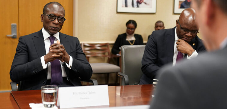 cc Office of USAID Administrator, modified, https://en.m.wikipedia.org/wiki/File:Mark_Green_and_Patrice_Talon_at_USAID_HQ_%284%29.jpg