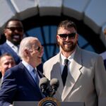 Le premier acte de Travis Kelce en tant que POTUS ?  Excursion!