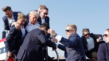 Donald Trump « en sécurité » après une attaque apparente lors d’un rassemblement en Pennsylvanie