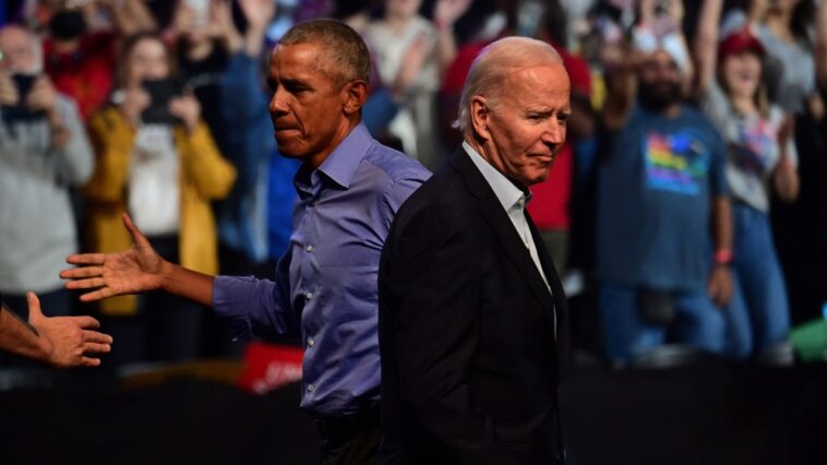 Barack Obama supplie Joe Biden de se retirer