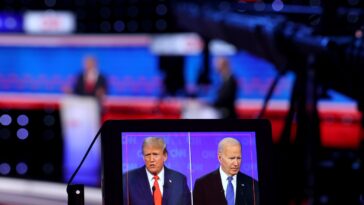Les craintes d'une vague violette dans les bastions démocrates jettent le doute sur la campagne de Biden
