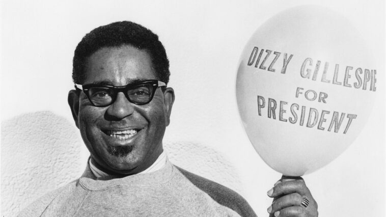 Dizzy Gillespie, candidat à la présidence ! Retour sur la campagne quichottesque du géant du jazz en 1964 Dizzy Gillespie, candidat à la présidence ! Retour sur la campagne quichottesque du géant du jazz en 1964