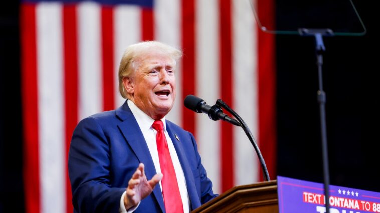 Donald Trump a sauté le requin