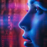 AI vs Human Perception Concept