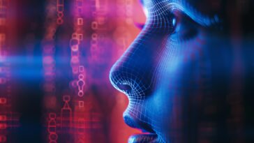 AI vs Human Perception Concept