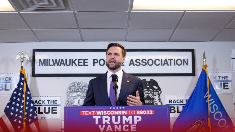 JD Vance défend à nouveau Donald Trump, cette fois contre des vétérans insultés