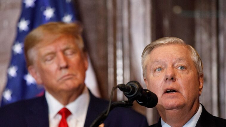 Lindsey Graham prévient que les attaques déchaînées de Trump contre Harris pourraient lui faire perdre les élections