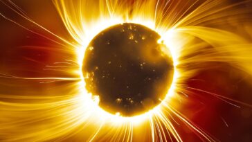 Sun Solar Corona Concept Art