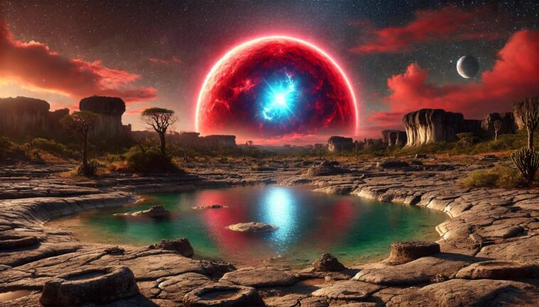 Exoplanet Orbiting Red Dwarf Star