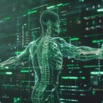 AI Medicine Health Discovery Art Concept