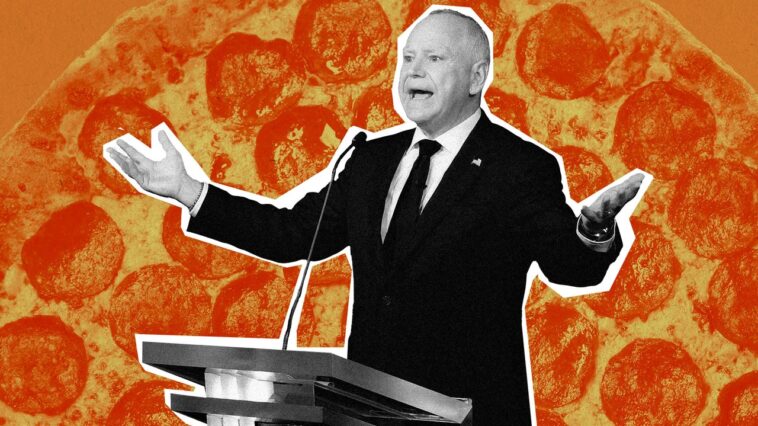 Tim Walz s'est arrêté dans cette pizzeria « assez bonne et assez populaire » de New York après le débat sur le vice-président