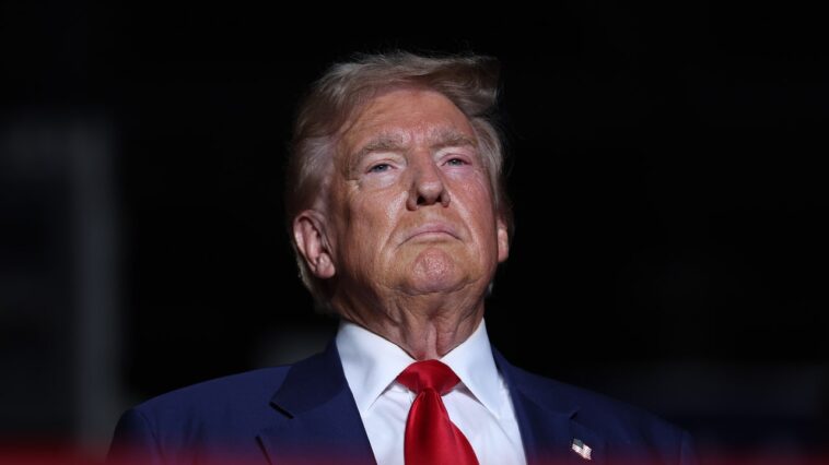 Donald Trump qualifie l’Amérique de « poubelle » d’immigrants sans papiers lors d’un rassemblement de campagne raciste – même pour lui