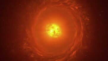 C'est la première image rapprochée d'une étoile au-delà de notre galaxie