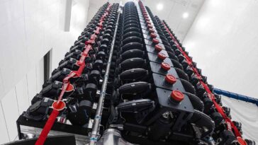 Les satellites Starlink prêts à être lancés